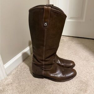FRYE AND CO. Brown Heeled Boots